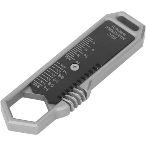 Clé à Molette Miniature Ajustable 9-16mm en Acier Allié pour Travail du Bois et Garage