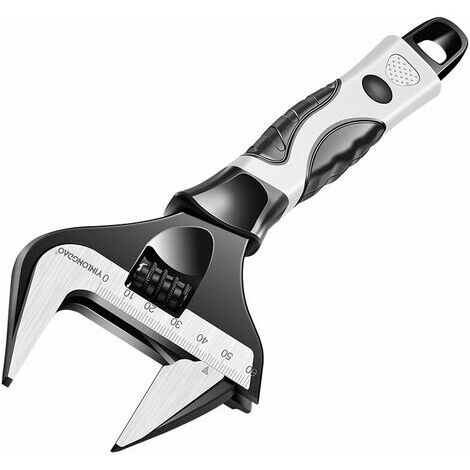 Clé à Molette Ouverte, Noire, 65 Mm X 18-1/2