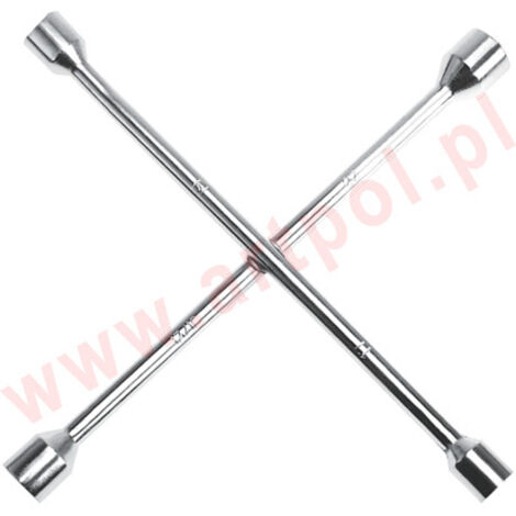 Clé à molette pour roue de voiture 17-19-21-22 mm - diamètre 14 mm