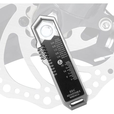 Clé à molette réglable en acier inoxydable Clé multi-vis