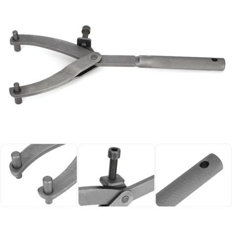 Clé à molette réglable en Y pour volant moteur et pignon de moto