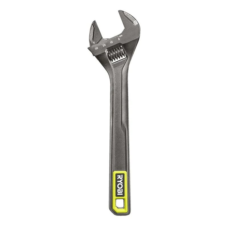 Clé a molette réglable et ajustable Ryobi ouverture 250 mm - RHAW250