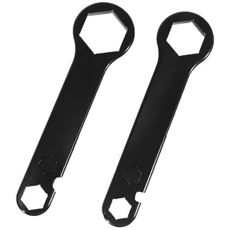 Clé à moyeu de roue de moto noire