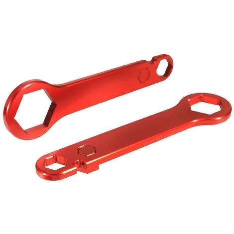 Clé à moyeu de roue de moto pour rouge--