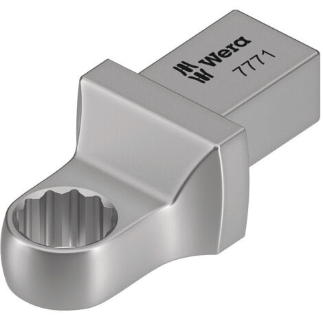 CLé à oeil interchangeable WERA 4 pans 9x12mm, Forme A SW7