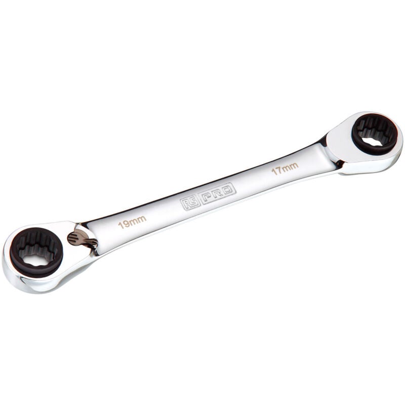 Rs Pro - Clé à œillet à cliquet 16 19mm en Acier chrome vanadium ( Prix pour 1 )