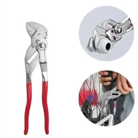 Clé à pince multi-usages réglable, pince pour pompe à eau rapide, fabrication allemande, grande ouverture, 52 mm, 10 pouces