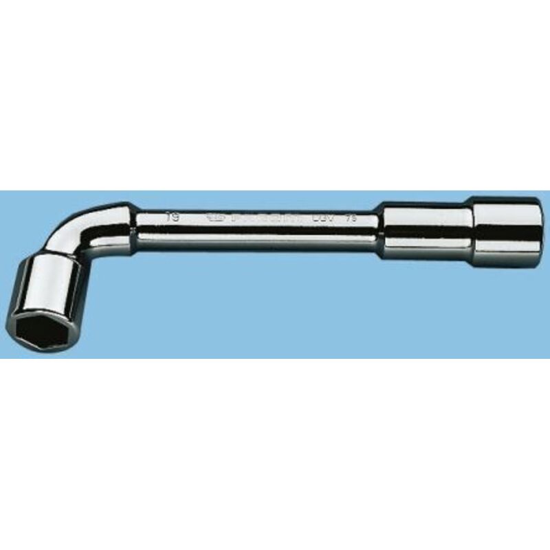 Clé à pipe débouchée forgée 6x6 pans 18mm .195mm FACOM 75.