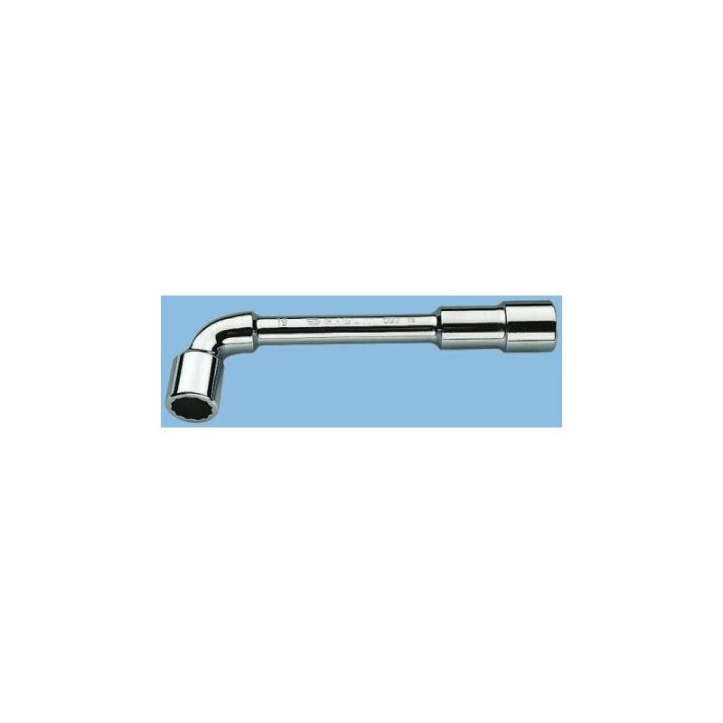 Clé à pipe débouchée forgée 6x12 pans D.11mm .136mm FACOM 76.11 - vue 2