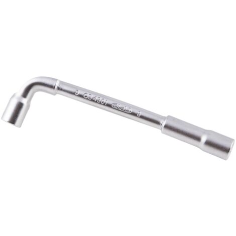 Clé à pipe 6 pans 8mm CrV - OS 4301 - CLAS Equipements
