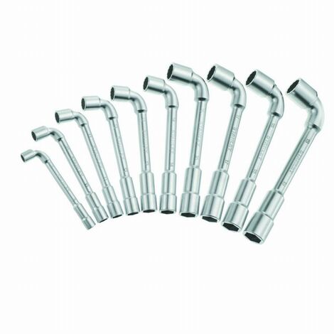 Cle a pipe debouchee 6x12 pans- jeu de 16pieces - 1-17-386