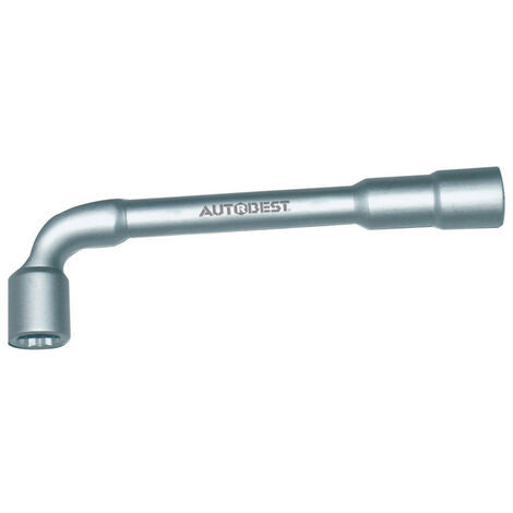 Autobest – Clé à pipe débouchée 6/12 pans – Diamètre 13 mm – Finition polie satinée pour accès facilité aux boulons – Outil professionnel