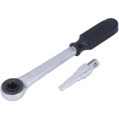 Clé à radiateur en acier carbone avec cliquet et embouts interchangeables pour réparation de joints