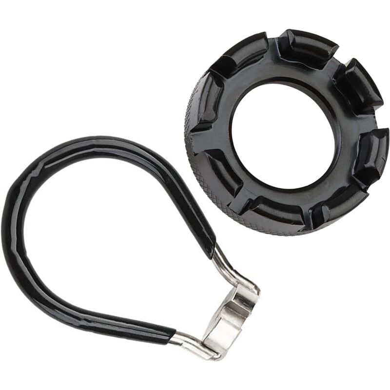 Clé à Rayons 8 Voies de Vélo, Clé à Rayons, Clé à Rayons de Vélo 6 Tailles Calibre 10-15, Outil de Cle a Rayon VTT, Clé à Roue de Vélo pour Réglage