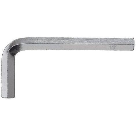 Clé Allen hexagonale type L galvanisée 11 mm L-140 mm - KI 11 rwtg