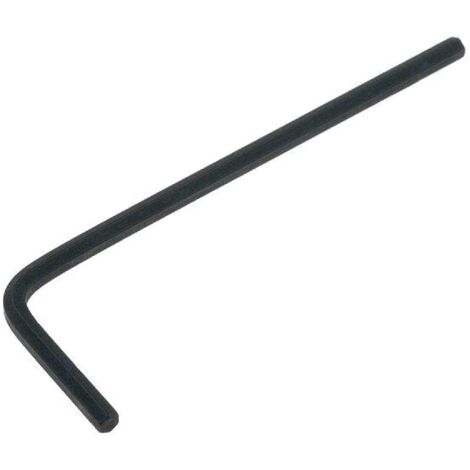 Cle Allen tete 2mm bras 50mm en acier chrome-vanadium