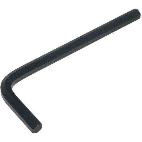 Cle Allen tete 5mm bras 80mm en acier chrome-vanadium