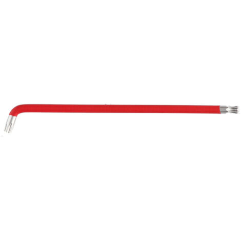 Clé Allen Torx à tête sphérique KS Tools, XL, T15, coudée à 108