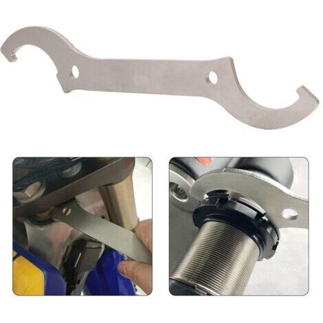 clé Amortisseur Moto,cle Amortisseur arrière,Clé à Ergot pour Amortisseur arrière et Direction pour SX, SXF, YZ, YZF, WRF, CRF, KX, KXF, RM, RMZ, DRZ, 125-530