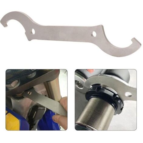 clé Amortisseur Moto,cle Amortisseur arrière,Clé à Ergot pour Amortisseur arrière et Direction pour SX, SXF, YZ, YZF, WRF, CRF, KX, KXF, RM, RMZ, DRZ, 125-530