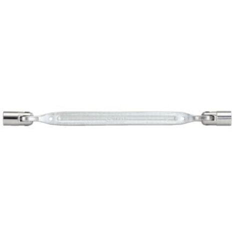 Clé avec douilles pivotantes KS Tools 10x11 mm