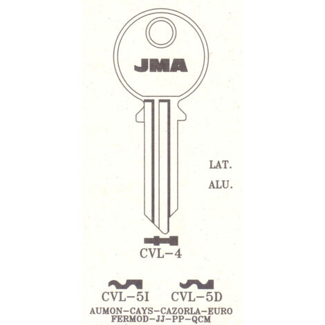 CLÉ CVL-5I ACIER A