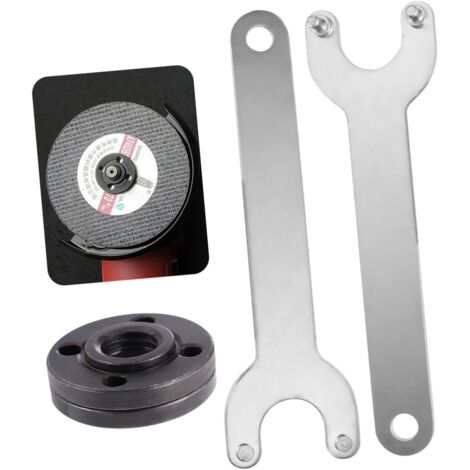Clé d'angle pour meuleuse, joints et entretoises, 4 pièces, durable, 125 mm
