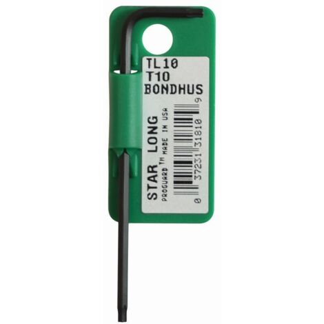 Clé d’angle Torx longue T9  Bondhus 31809