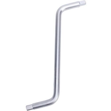 Clé De Bouchon De Carter D'Huile 8Mm 0Mm Outil En Métal Type S Clé à Entranement Carré Pratique Pour Vidange D'Huile Sur Moteurs Et Botes De Vitesses Accessoire entiel Pour Mécaniciens