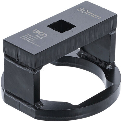 Clé de boulon/bouchon d’essieu arrière BGS pour essieux BPW, 80 mm