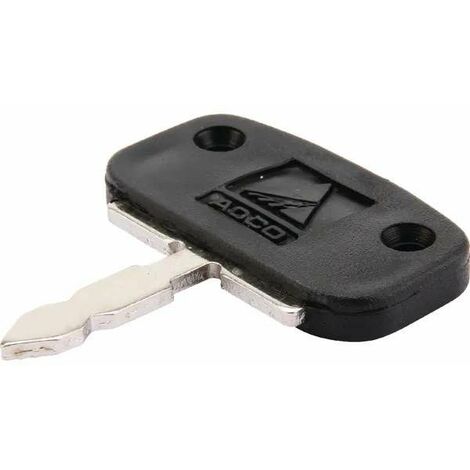Clé de contact 3813361M1 compatible avec Massey Ferguson démarreur allumage interrupteur pelle tracteur tractopelle pelleteuse engin chantier