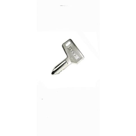 Clé de contact - Yanmar - Compatible minipelles/tractopelles/micro-pelles/chargeuses - Finition chromée