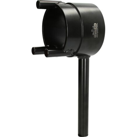 Kstools – Clé de maintien pour poulie Mercedes – Longueur 265 mm – Acier au carbone – Contre-appui efficace pour vis centrale vibrequin