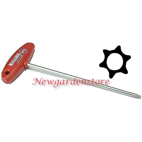 Clé de démontage à profil Torx mâle poignée en T 550736 taille T20