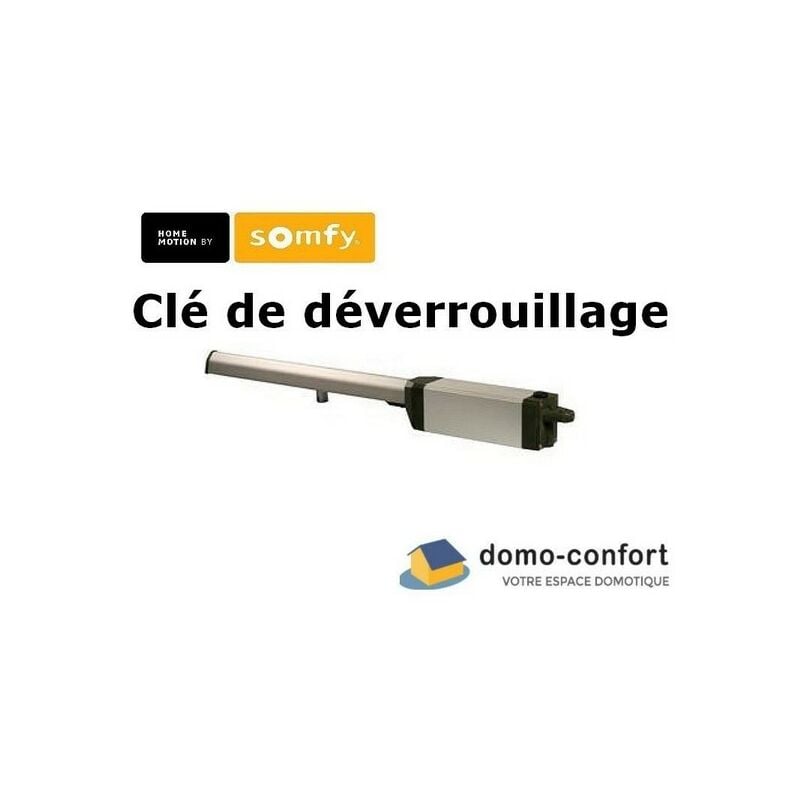 Clé de déverrouillage de remplacement pour moteur ixengo l ou s 230V/24V moteur avant 2017 sans cylindre