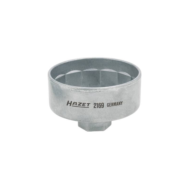 Clé de filtre à huile 10 mm S74,4 mm Hazet 2169