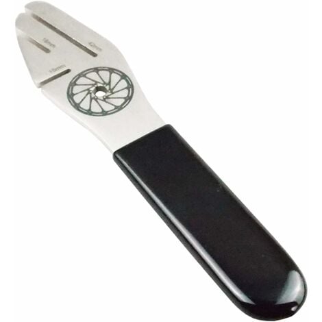 Clé de Pédale de Bicyclette Clé à Boîtier De Pédalier en d'acier Clé à Pédale de Vélo pour Demonter Pedalier Outil Réparation Bicyclette Derive Chaine Rayon Park kit