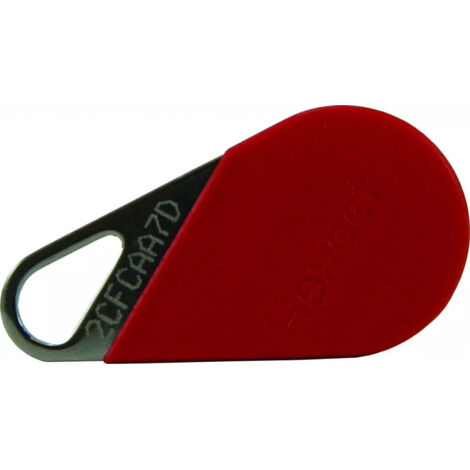 Clé de proximité HEXACT - EVICOM - Rouge