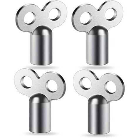 Clé de purge 4-clés universelle robuste stable pour tous radiateurs [Purgeur radiateur] + [Universal modèle] + [Radiateur clé]