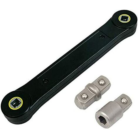 Clé de rallonge universelle, 3/8 pour la maison, la voiture, outils de réparation automobile DIY, prise à cliquet, clé à percussion.