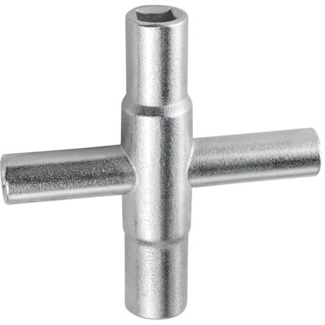 Clé de robinet à 4 voies