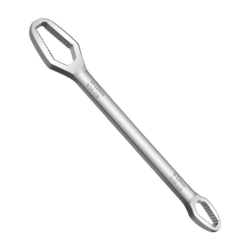 Ensoleille - Clé de salle de bain pour évier multifonctionnel, outils d'installation de plomberie, réparation et démontage d'évier de valve d'angle