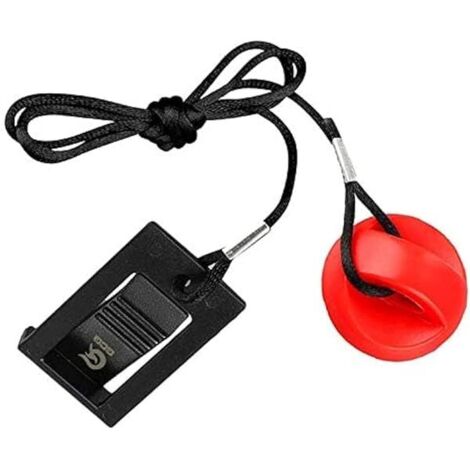 Clé De Sécurité Pour Tapis De Course - Magnétique Ronde - Compatible Avec La Plupart Des Marques - 1 Pièce