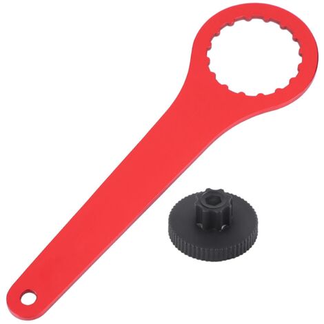 Clé de serrage pour boîtier de pédalier BB91/BB109/BB30SH/PF30SH/BB86-30/BB30-30 - Outil vélo rouge ZTTO