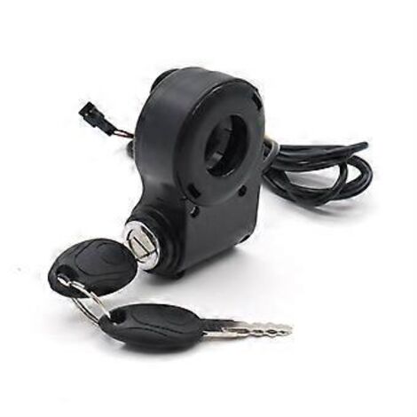 Clé de verrouillage d'allumage pour vélo électrique, interrupteur d'accélérateur au pouce, accessoire universel pour scooter électrique M5/M365
