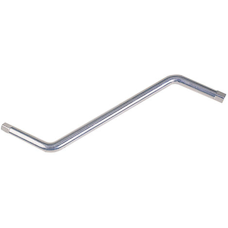 Autobest – Clé de vidange contre coudée 4 pans 80-100 mm – Conçue pour bouchons de vidange – Outil essentiel pour maintenance automobile