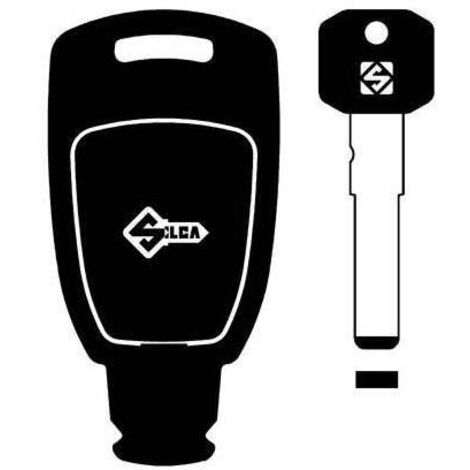 CLÉ DE VOITURE TRANSPONDER SLOT FIAT SIP22TEK SILCA