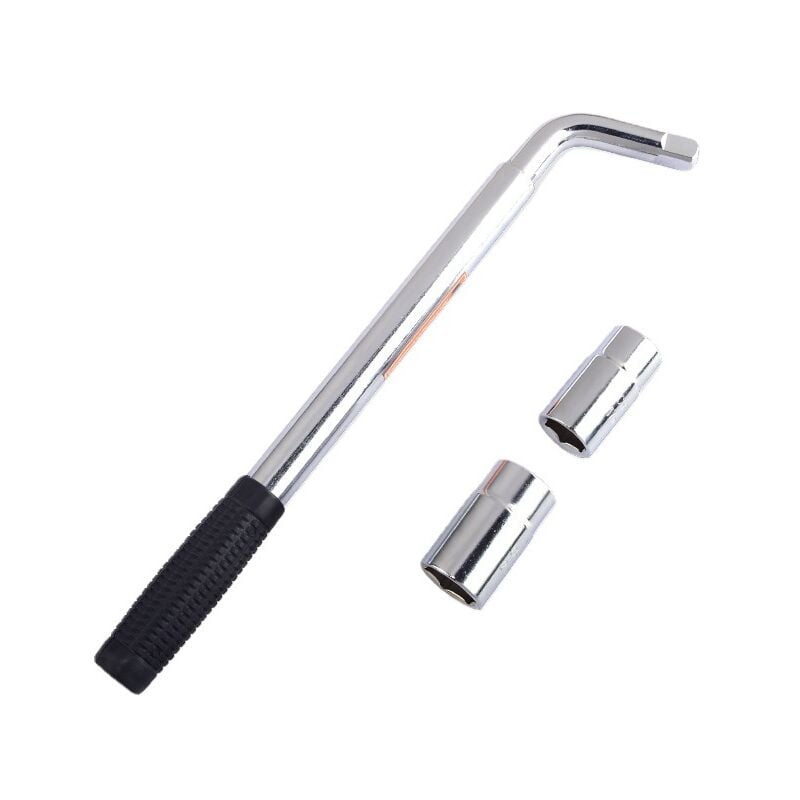 Clé Démonte Roue Télescopique 17 19 21 23mm Extracteur de Boulon Antivole Universel Clé De Roue