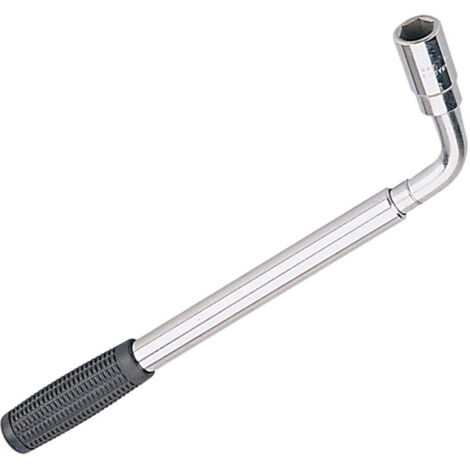 Autobest – Clé démonte roue télescopique 17 - 19 mm – Accessoire pour véhicule – Filetage sortie 1/2'' – Usage intensif en atelier