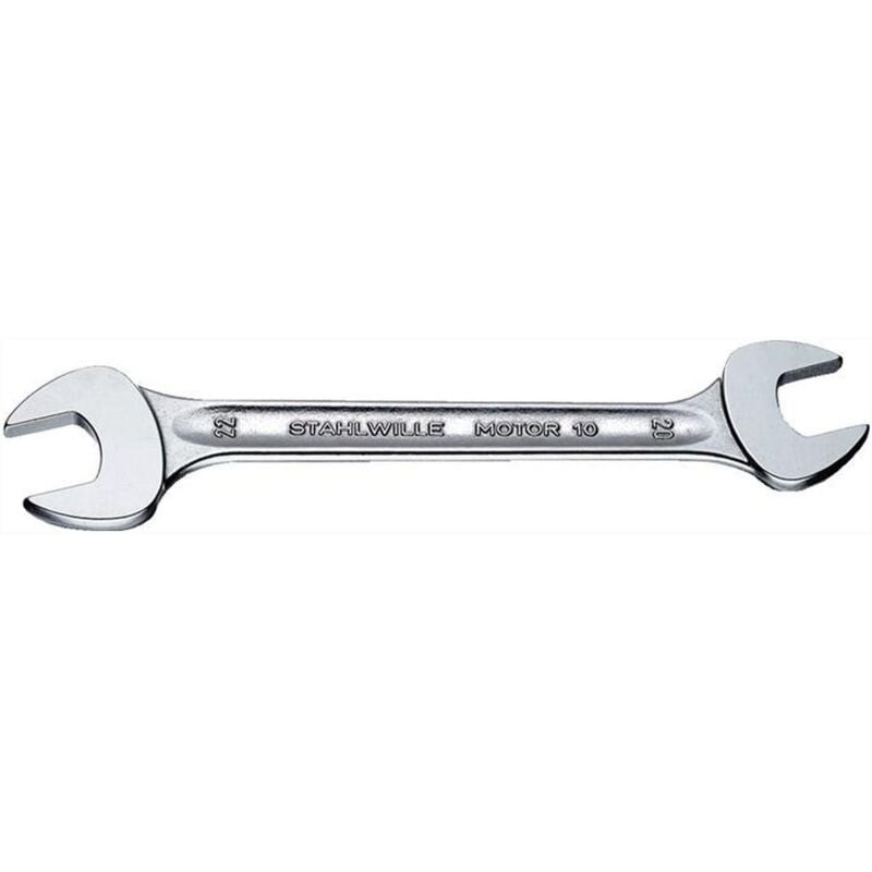 Stahlwille - Clé à fourche motor 10 27 x 32 mm longueur 300 mm chromé
